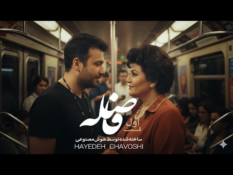 قسمت اول ویدیو موزیک سریالی به نام فاصله با بازی هایده و چاوشی هوش مصنوعی و صدای هایده