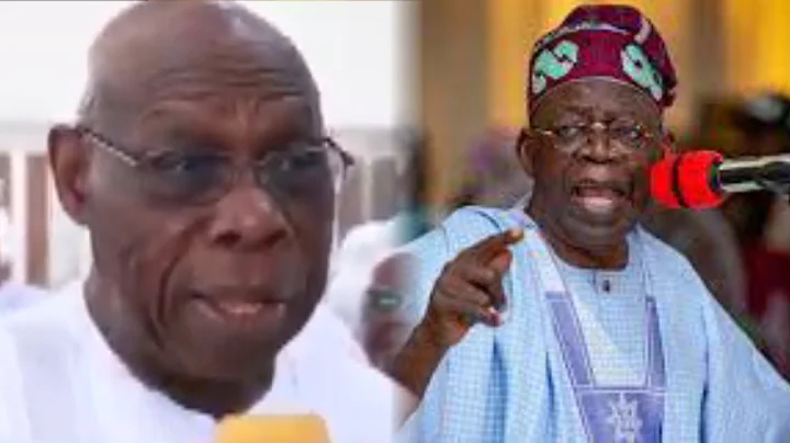 UNBELIEVABLE: OLUSEGUN OBASANJO FINALLY SUPPORT BOLA AHMED TINUBU FOR 2023 PRESIDENTIAL ELECTION