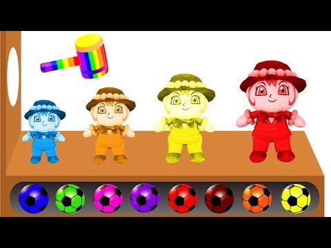 アンパンマン おもちゃアニメ ドキンちゃんがブロックラボでアイス屋さんをつくるよ！ トイキッズ #3