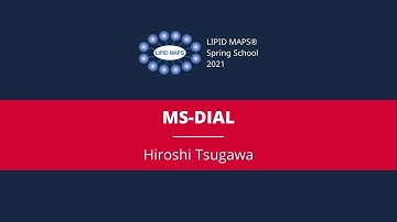 Hiroshi Tsugawa- MS-DIAL