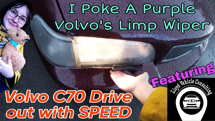 I Drive Joseph Lloyd's Purple Volvo C70 Coupe .