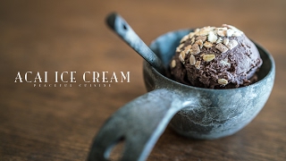 Ice cream (acai ice cream) | Transcript of Peaceful Cuisine&#39;s recipe