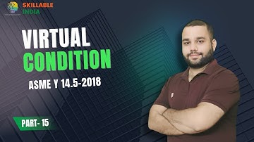 Tutorial - 15 GD&T || Virtual Condition ||