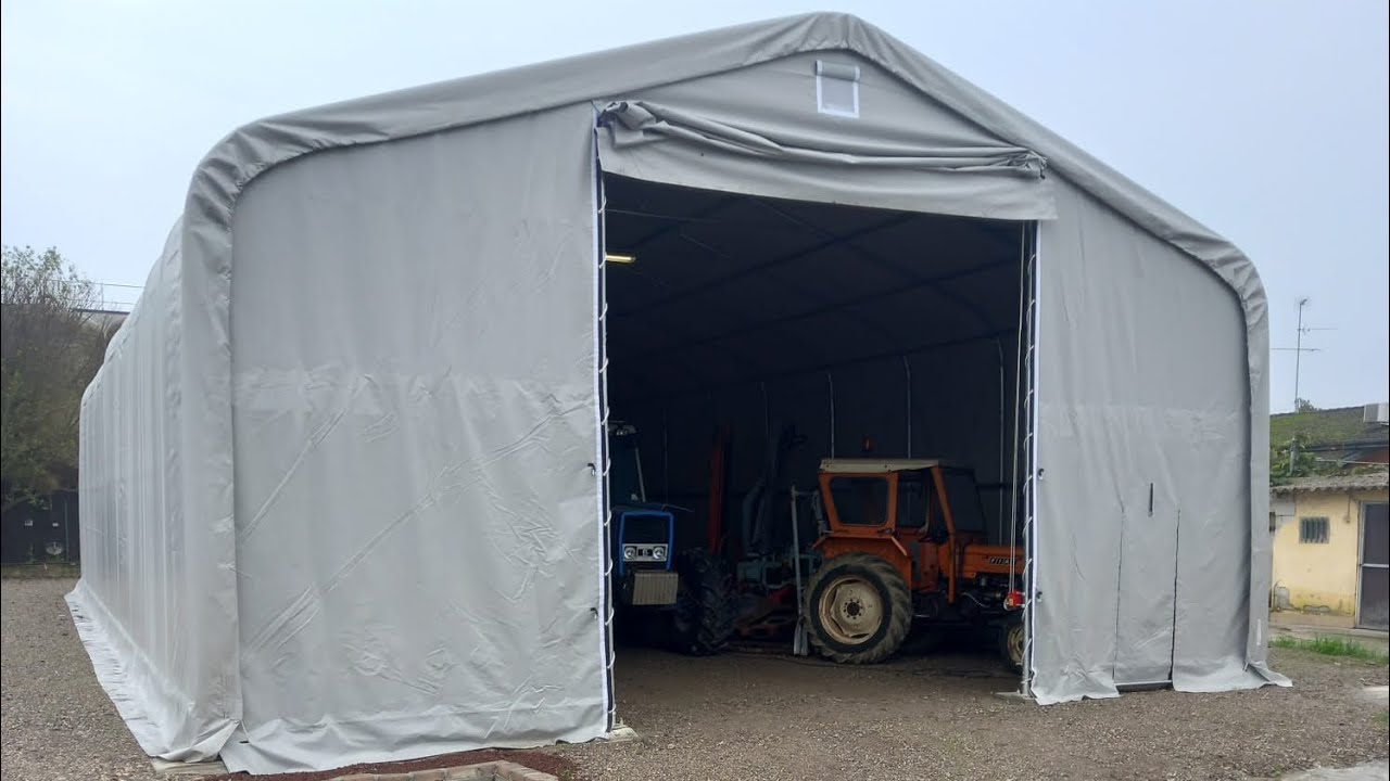 Tunnel Agricoli, Agritunnel linea Titanio 10 x 20 x 5,5  by MM Italia Group