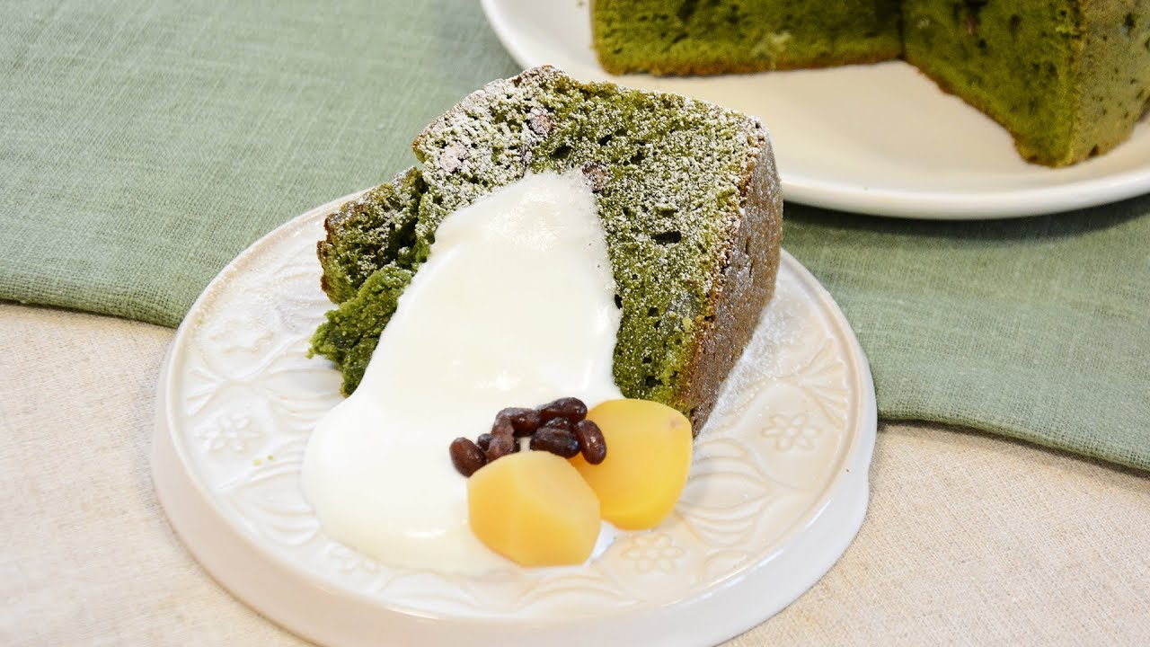 抹茶バターケーキ スイーツレシピ