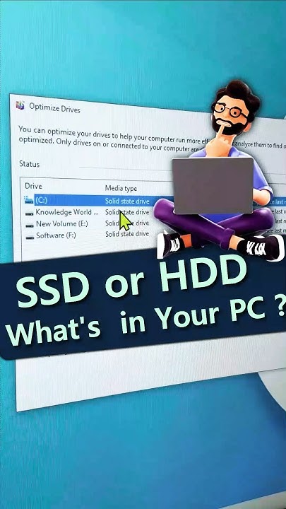 Advance Windows Trick How To Check SSD Or HDD In Laptop shorts advance-windows-trick-how-to-check-ssd-or-hdd-in-laptop-shorts