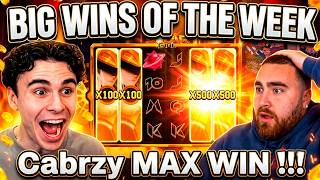 TOP 10 BIG WINS OF THE WEEK / Cabrzy MAX WIN, TrainwrecksTV, xQc, Adin Ross, ROSHTEIN, Xposed / #21