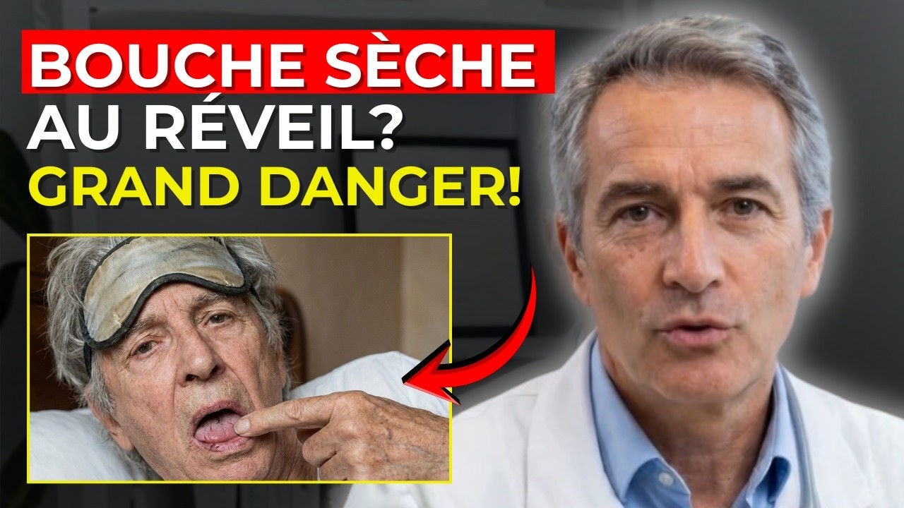 Si vous vous réveillez avec la bouche sèche, votre corps vous dit CECI | Médecin révèle 7 causes