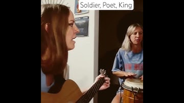 Thumbnail of Soldier, Poet, King cover.  The Oh Hellos. Don't own the rights! #summermusic #acousticcover #song