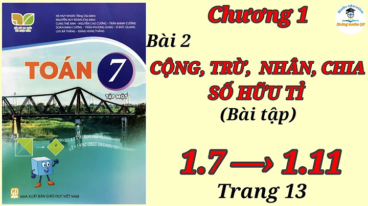 Hướng dẫn giải bài tập toán lớp 7 tập 1