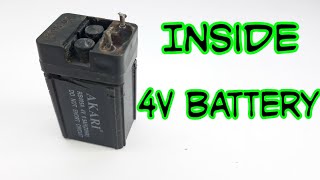 What&#39;s inside 4v Battery