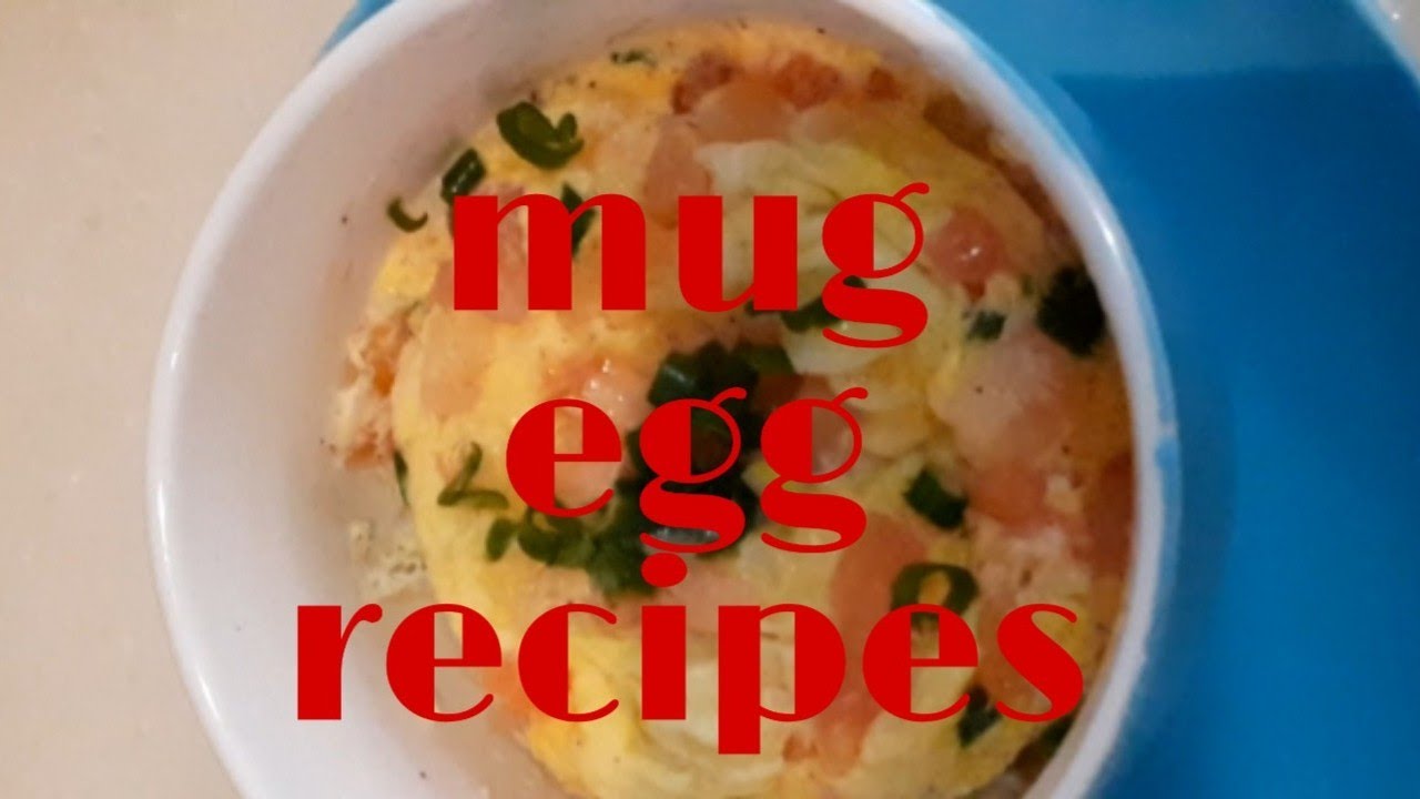 How to make egg mug in microwave in just 3 minute YouTube