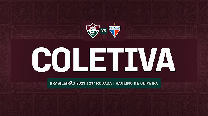 FLUTV - COLETIVA -  FLUMINENSE 1 X 0 FORTALEZA - CAMPEONATO BRASILEIRO 2023