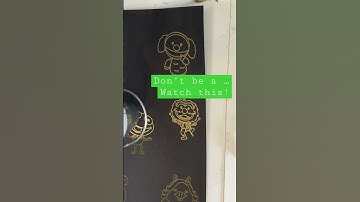 The magic of heat embossing! #crafting #heatembossing #themuppets