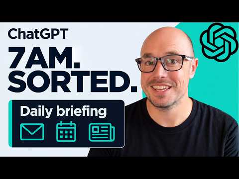 How to Set Up a ChatGPT Daily Briefing