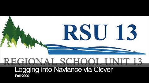 Logging into Naviance via Clever