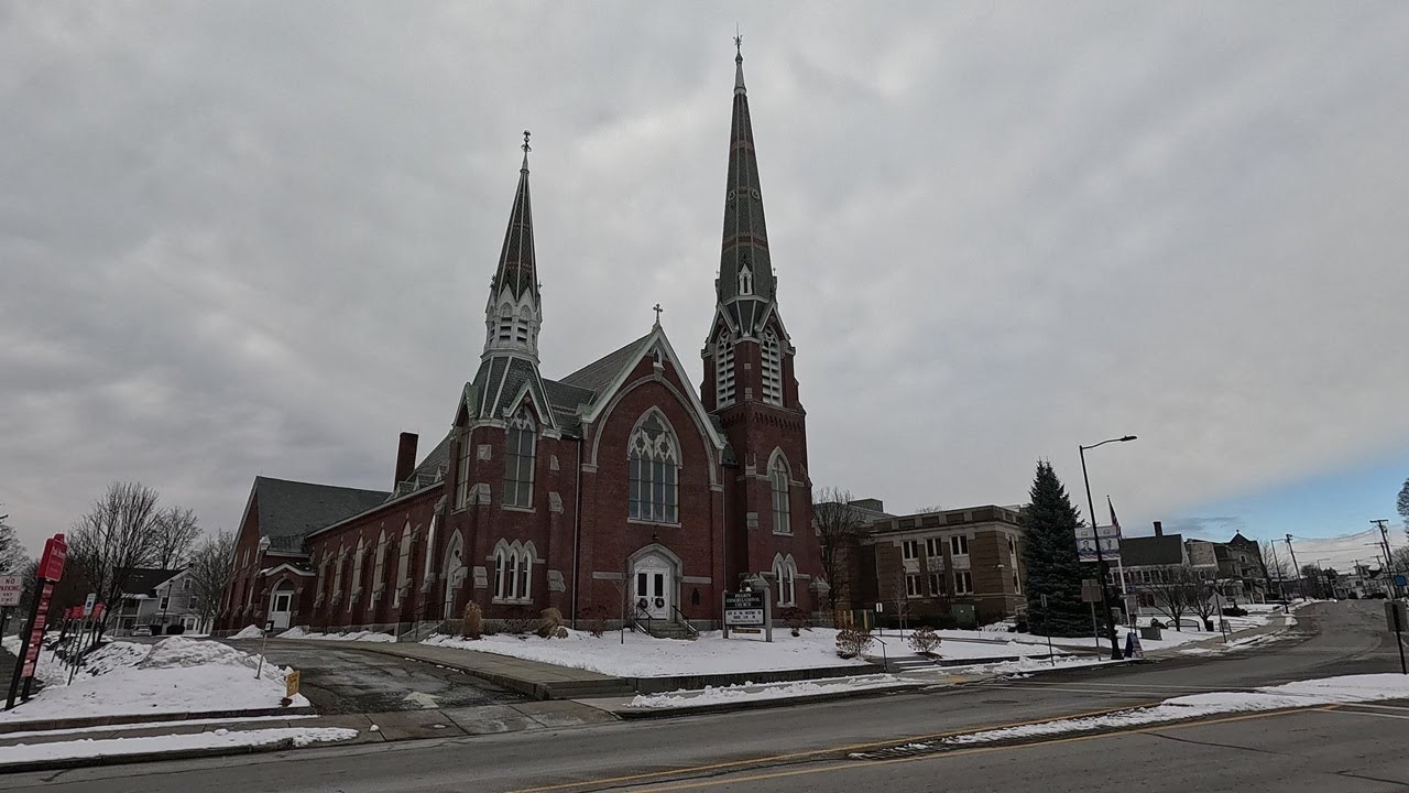 ⁴ᴷ⁶⁰ Walking tour of Leominster, Massachusetts