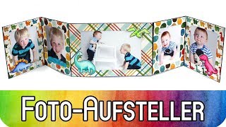 Diy Tutorial Einfacher Foto Aufsteller Youtube