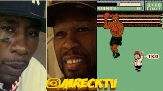 Bang Em Smurf KNOCKED OUT? By Ol G Goon 'Loose Bruce' |50 Cent Not The Blame?|Alleged Claims|M.Reck