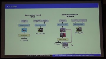 Semi-Supervised Learning with Context-Conditional Generative Adversarial Networks - Emily Denton