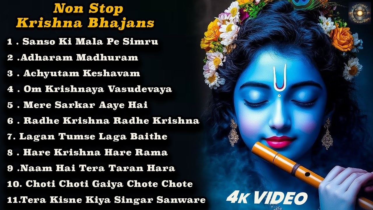 💫 Top Radha Krishna Bhajans 2025 | Nonstop Morning Bhakti Songs | Spiritual Peace & Love 🌿