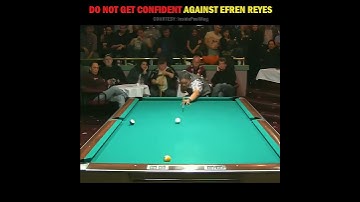 Do NOT Get OVERLY CONFIDENT Against EFREN "bata" REYES