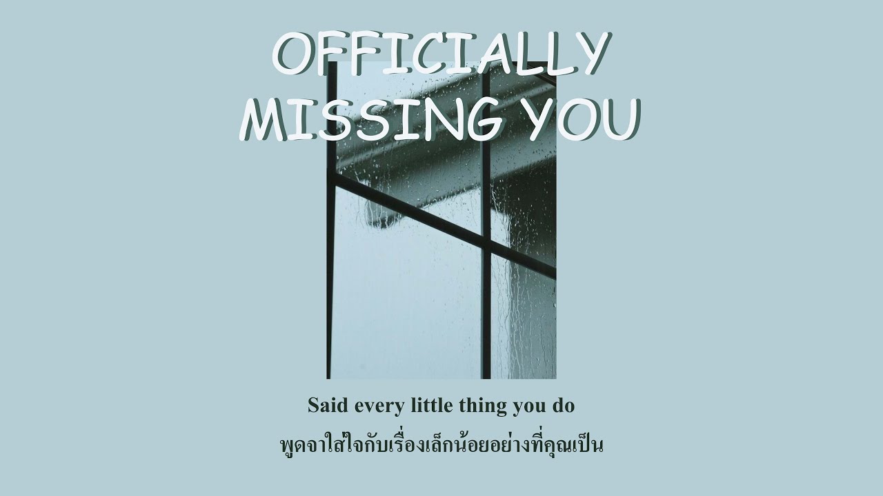 Officially Missing You : Jayesslee [Lyrics/Thaisub]