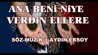 Yeni̇ Kina Türküsü Ana Beni̇ Ni̇ye Verdi̇n Ellere Al Cover