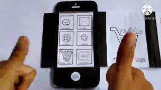 Low-fidelity prototype (grocery click app)