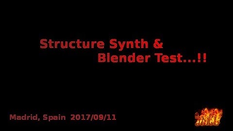 Structure Synth Movie