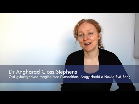 MSc Cymdeithas, Amgylchedd a Newid Byd-Eang (MSc Society, Environment and Global Change - Welsh)