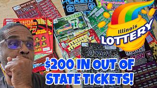 @Opty7Variety sent $200 of Illinois Lottery Scratch Off Tickets! Let play them all! Update