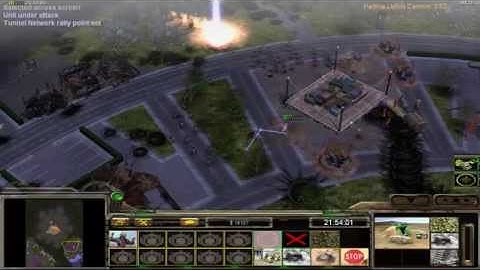 C&C Generals ZH Contra 008 FINAL Challenge Demolition Walkthrough Mission 7