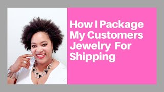How I Package My customers Jewelry For Shipping! Paparazzi Accessories with Jalonda Bush