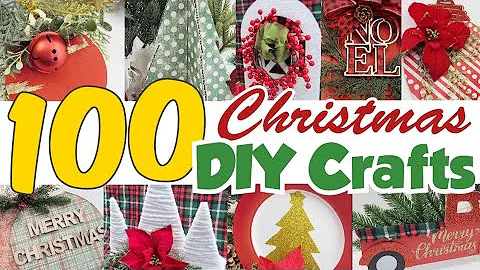 100 AMAZING Dollar Tree DIY Crafts For CHRISTMAS