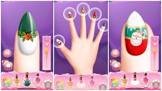 NAILS SALON FUNNNY GAME #2 | MAKEOVER GIRL GAME ON ANDROID/IOS screenshot 4