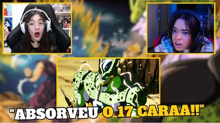 VENDO O CELL ABSORVENDO O ANDROIDS 17 ?? | MULTI - REACT | Dragon Ball Z - EP 152