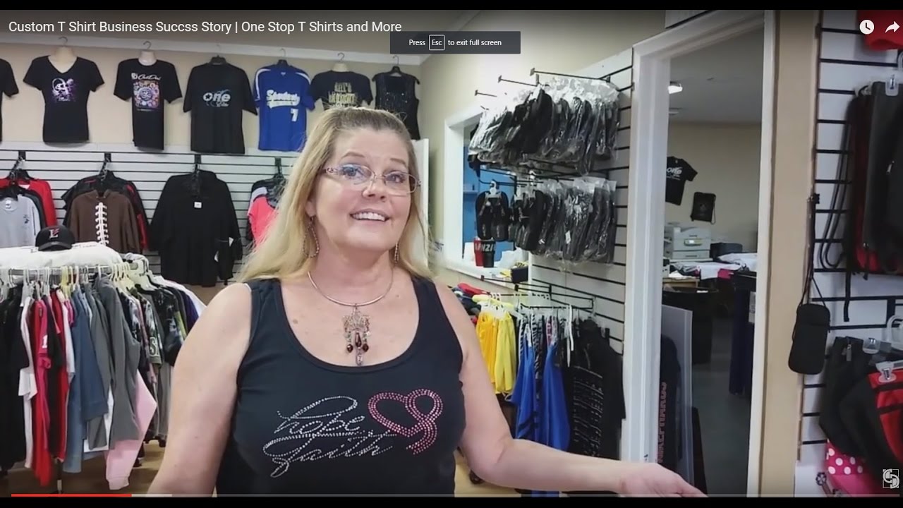 custom tshirt business