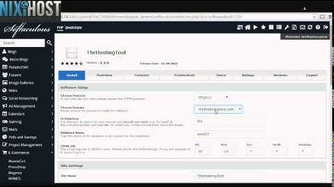 Installing TheHostingTool with Softaculous in cPanel