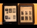 Kindle Paperwhite vs GlowLight Nook Touch Comparison Review