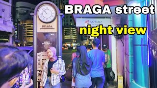 SUASANA MALAM MINGGU di JALAN BRAGA BANDUNG CITY Indonesia 2024🇮🇩 Walk night Braga street bandung