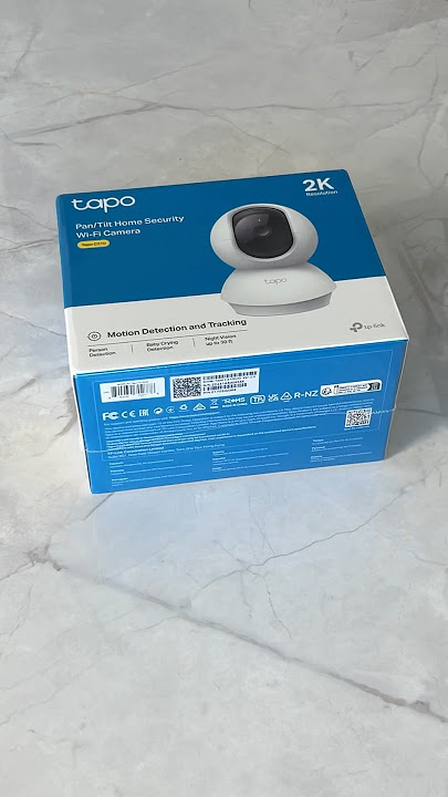Tapo Home Security Wi-Fi Camera #unboxing