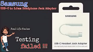 Samsung USBC to 3.5mm Headphone Jack Adapter (English)