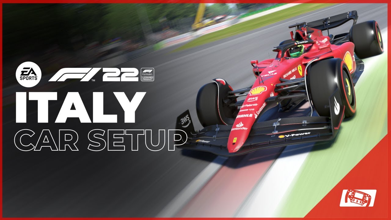 F1 22 Italy Car Setup - Optimised Race Setup