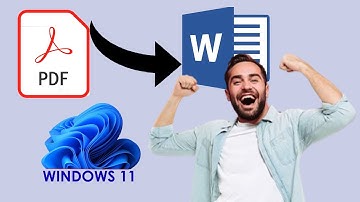 Converting PDF to WORD Free Using Windows 11
