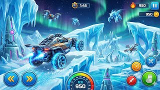 モンスタートラックメガランプインポッシブルドライバー - メガランプカースタントマスターズシミュレーター - Androidゲームプレイ screenshot 2