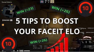 HOW TO GET HIGHER ELO ON FACEIT (HOW I GOT TO 4800 ELO)🔥