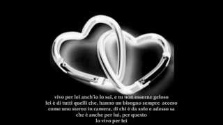 Vivo Per Lei/Andrea Bocelli ft Giorgia/Lyrics