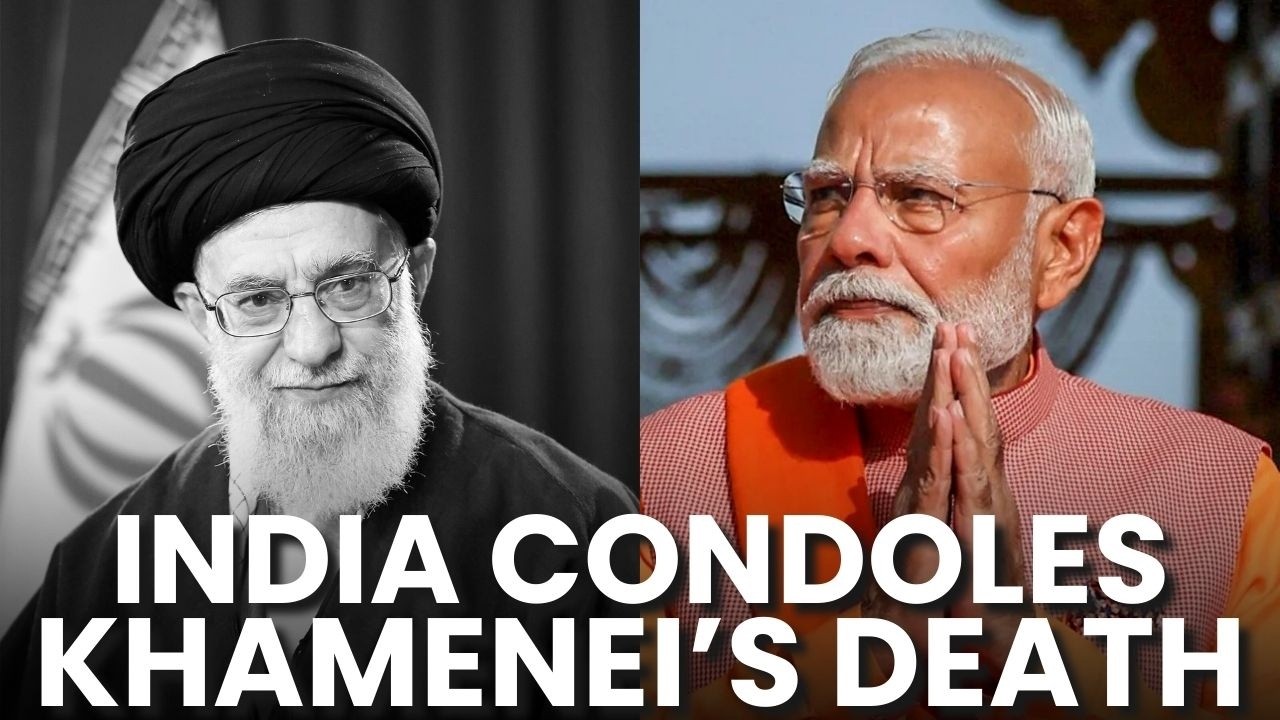 India Condoles The Death Of Iran's Supreme Leader Ayatollah Khamenei