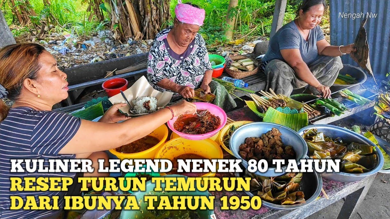 KULINER LEGEND NENEK 80 TAHUN, RESEP TURUN TEMURUN DARI IBUNYA TAHUN 1950